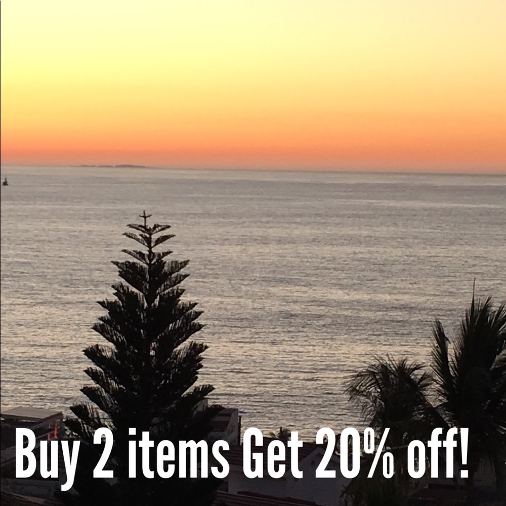 Buy 2 or more items and get 20% off!!